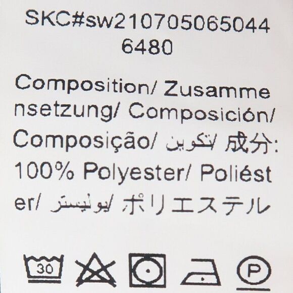 SHEIN BLACK & WHITE FLORAL MAXI SKIRT WITH SIDE SLIT SIZE MEDIUM - Picture 3 of 7